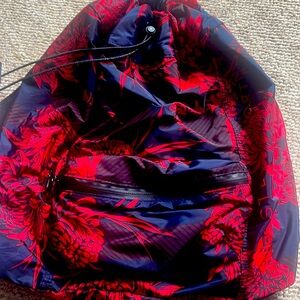 Like new Stella McCarney by Adidas backpack zips into a pouch !